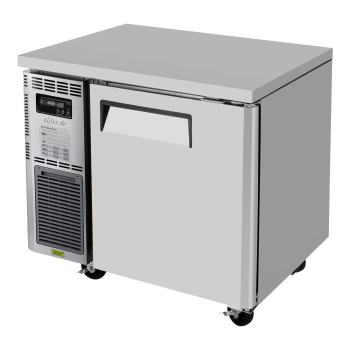 Turbo Air JUF-36-N JU Series 36" Undercounter Freezer with Side Mounted Compressor - 6.37 Cu. Ft.