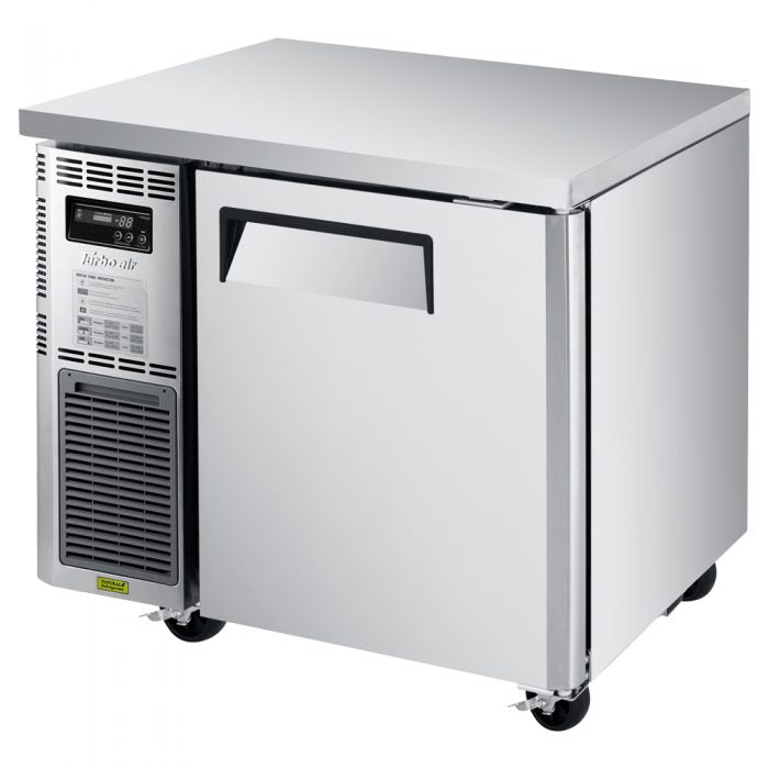 Turbo Air JUF-36S-N J Series 36" Narrow Undercounter Freezer with Side Mounted Compressor