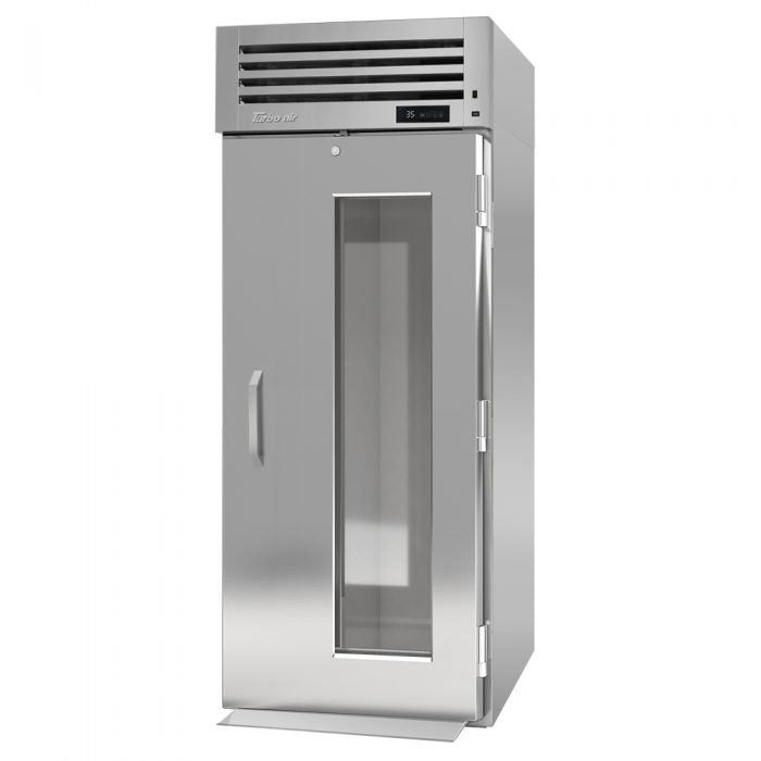 Turbo Air PRO-26R-G-RI-N PR Series 34″ One Section Roll In Refrigerator, (1) Right Hinge Glass Door, 115v