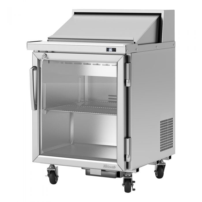 Turbo Air PST-28-G-N PS Series 27" One Section Sandwich / Salad Prep Table, 7.0 cu. ft.
