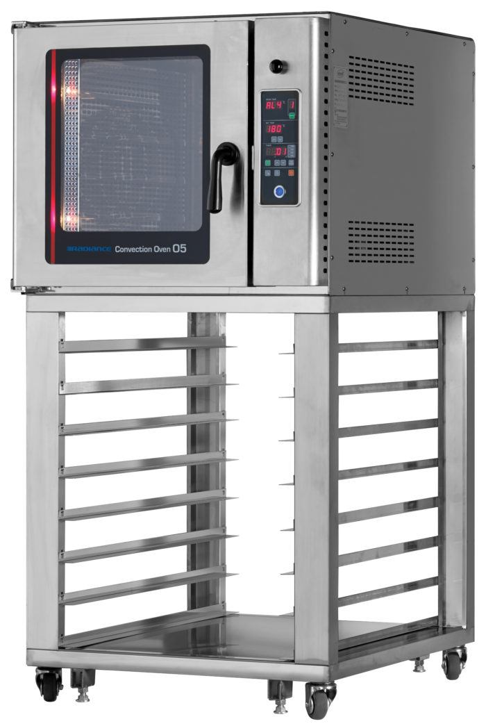 Turbo Air RBCO-N1 RB Series Single Deck Full Size Electric Convection Oven with Programmable Controls