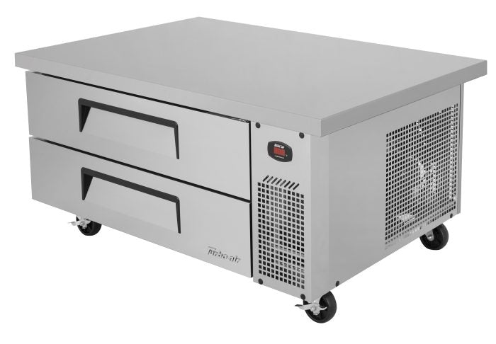 Turbo Air TCBE-48SDR-E-N TC Series 48" Two Drawer Refrigerated Chef Base with Extended Top
