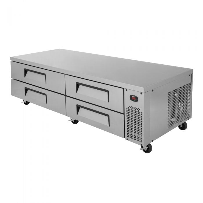 Turbo Air TCBE-82SDR-N TC Series 84" Four Drawer Refrigerated Chef Base