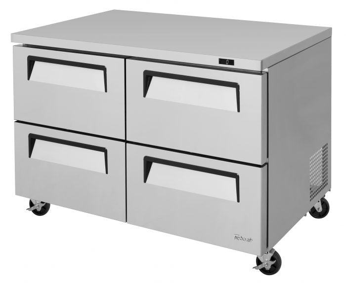 Turbo Air TUF-48SD-D4-N TU Series Super Deluxe 48" Undercounter Freezer with Four Drawers